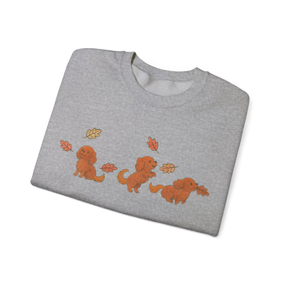 Ruby Cavalier Chasing Leaves Sweatshirt