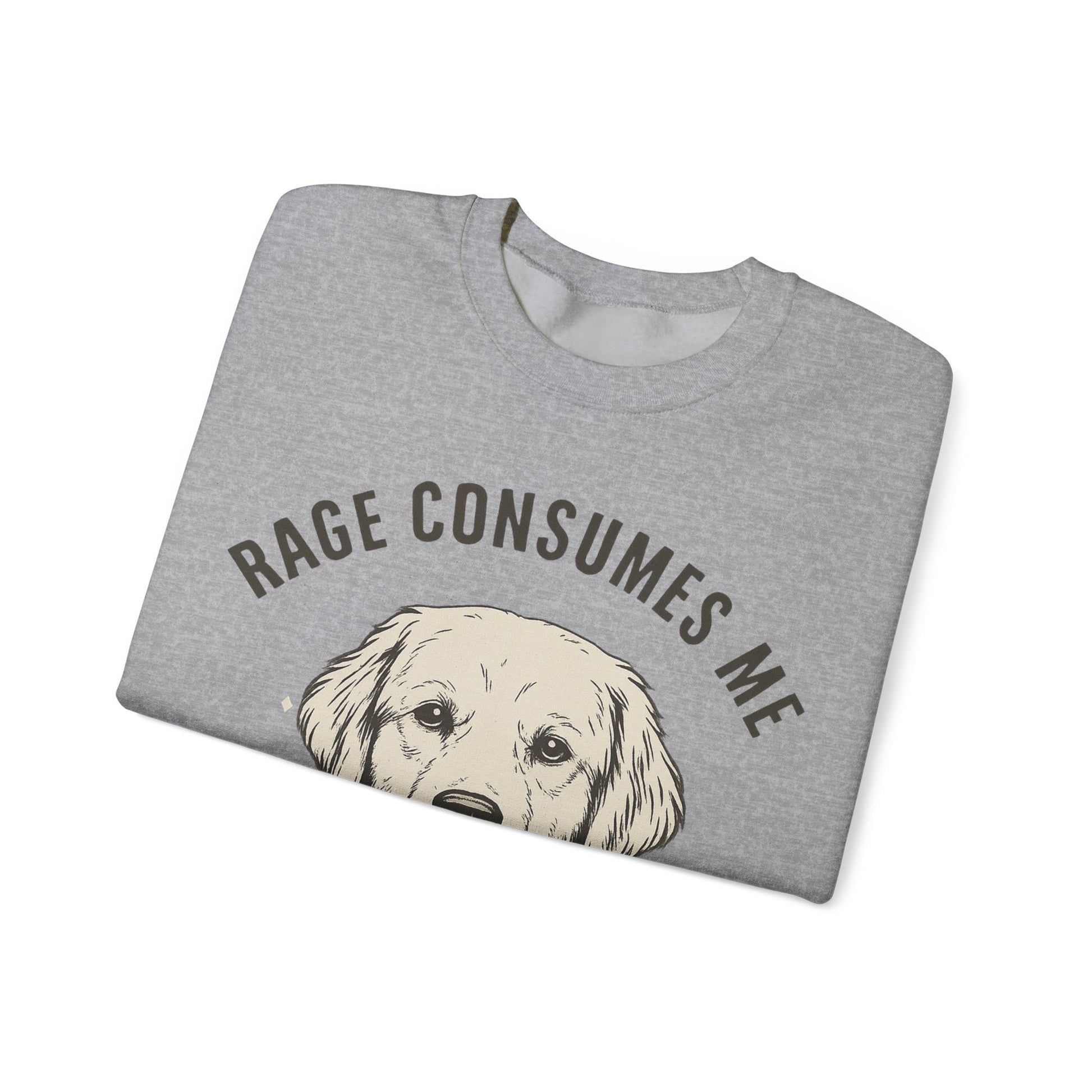 Rage Golden Retriever Sweatshirt