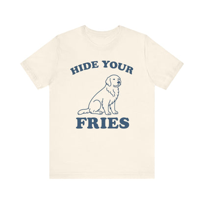 Golden Retriever Fries TShirt