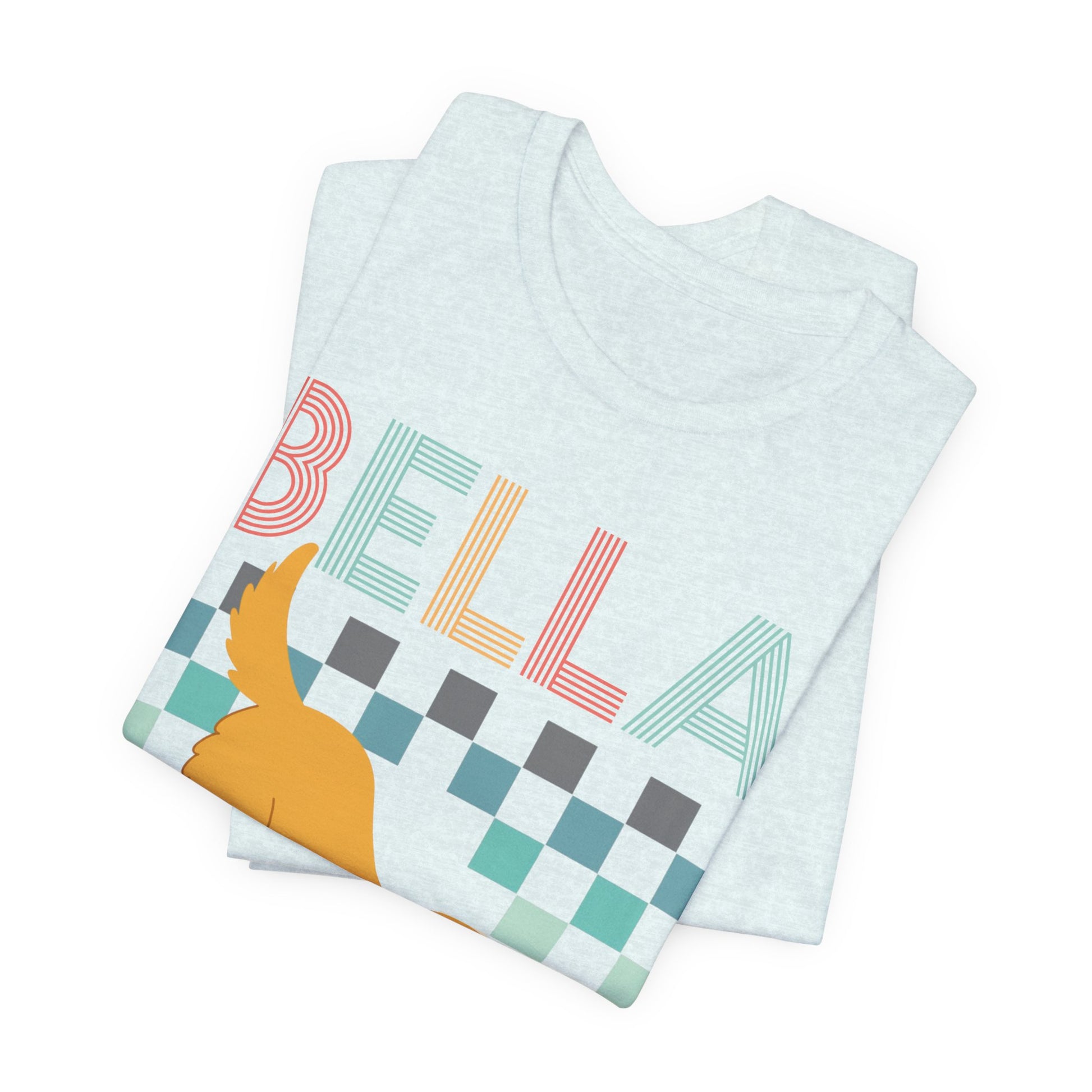 Golden Retriever Checkered TShirt