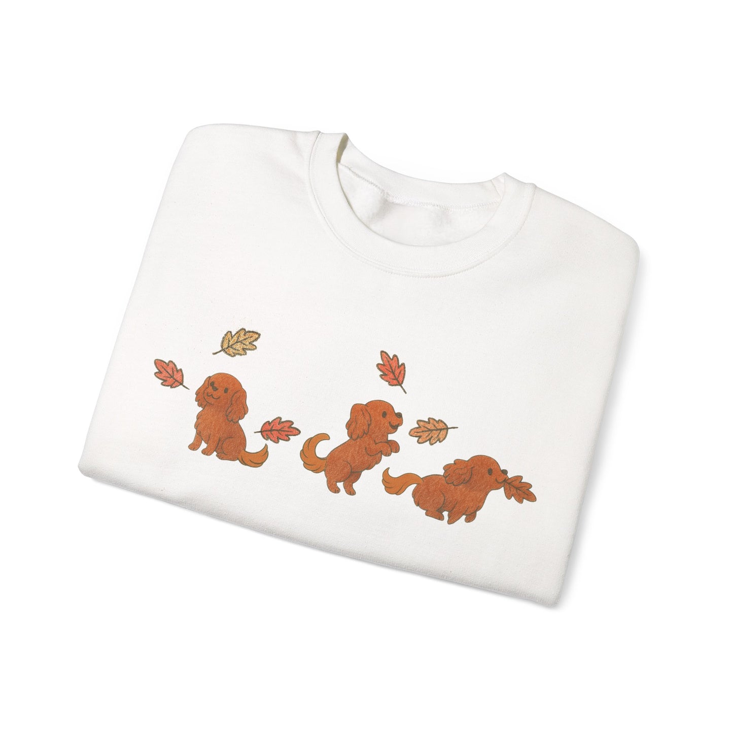 Ruby Cavalier Chasing Leaves Sweatshirt