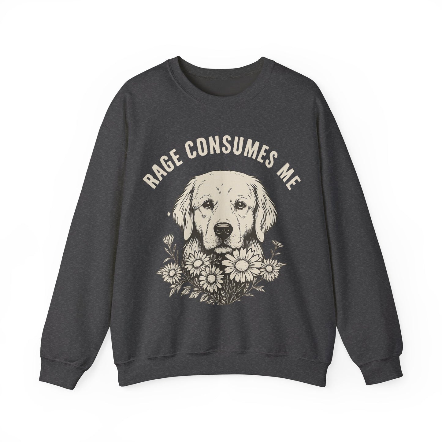 Rage Golden Retriever Sweatshirt