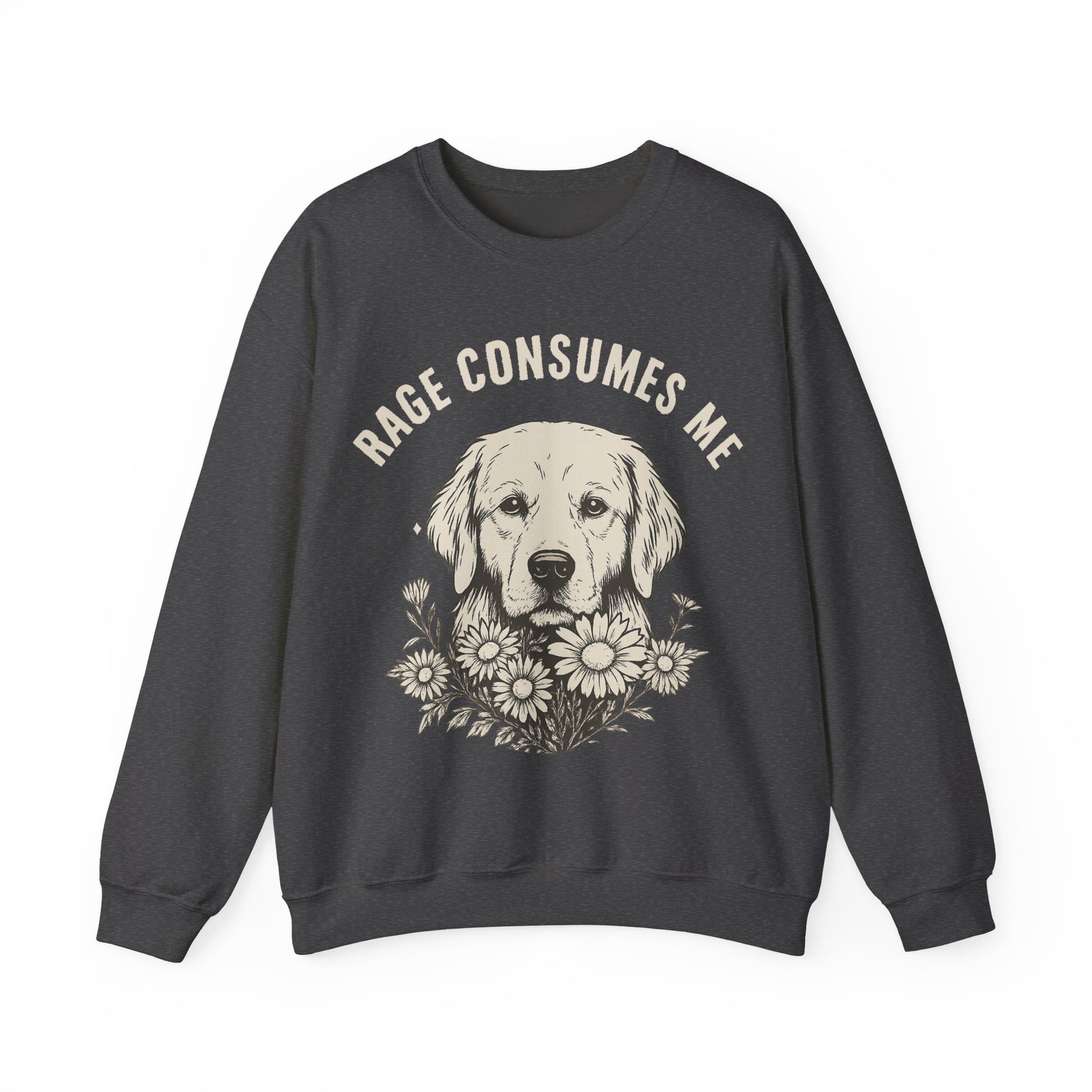 Rage Golden Retriever Sweatshirt