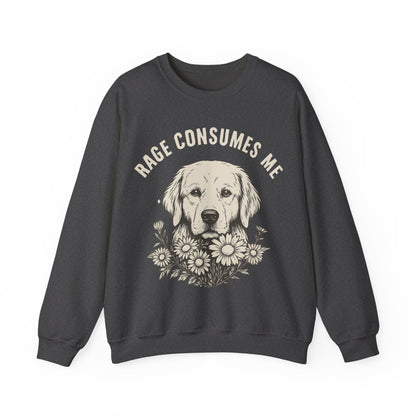 Rage Golden Retriever Sweatshirt