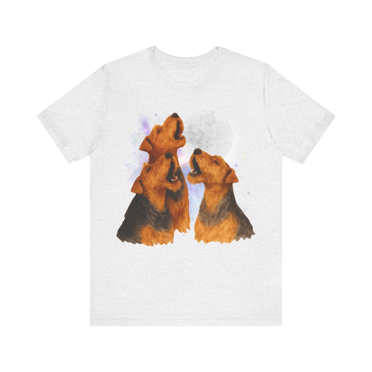 Airedale Terrier Howling TShirt