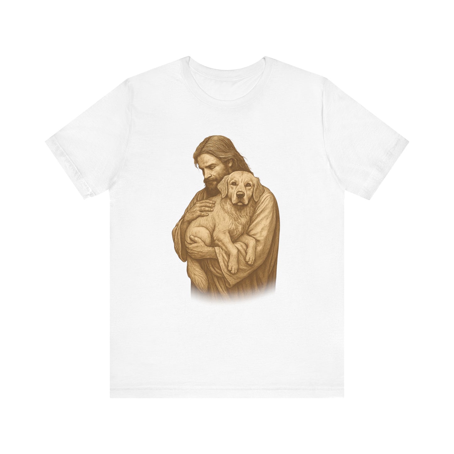Golden Retriever Jesus TShirt