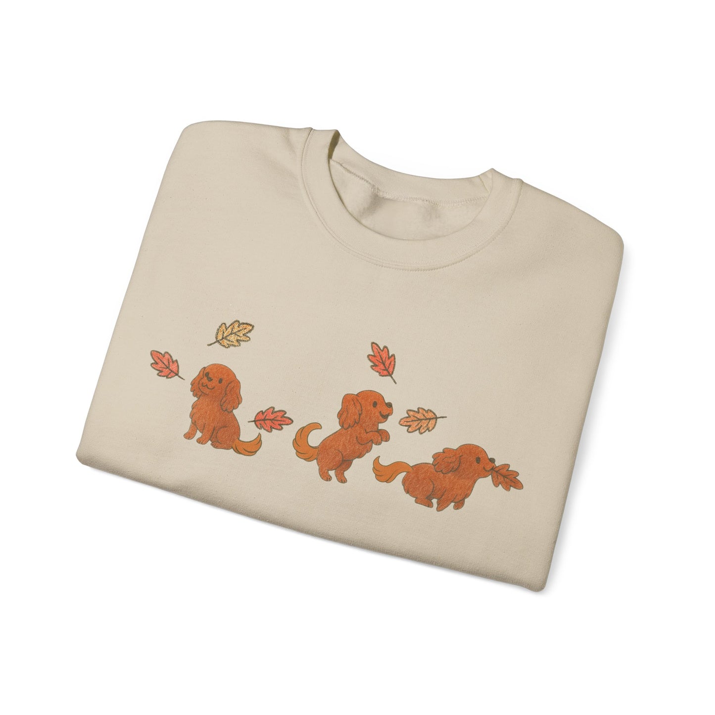 Ruby Cavalier Chasing Leaves Sweatshirt
