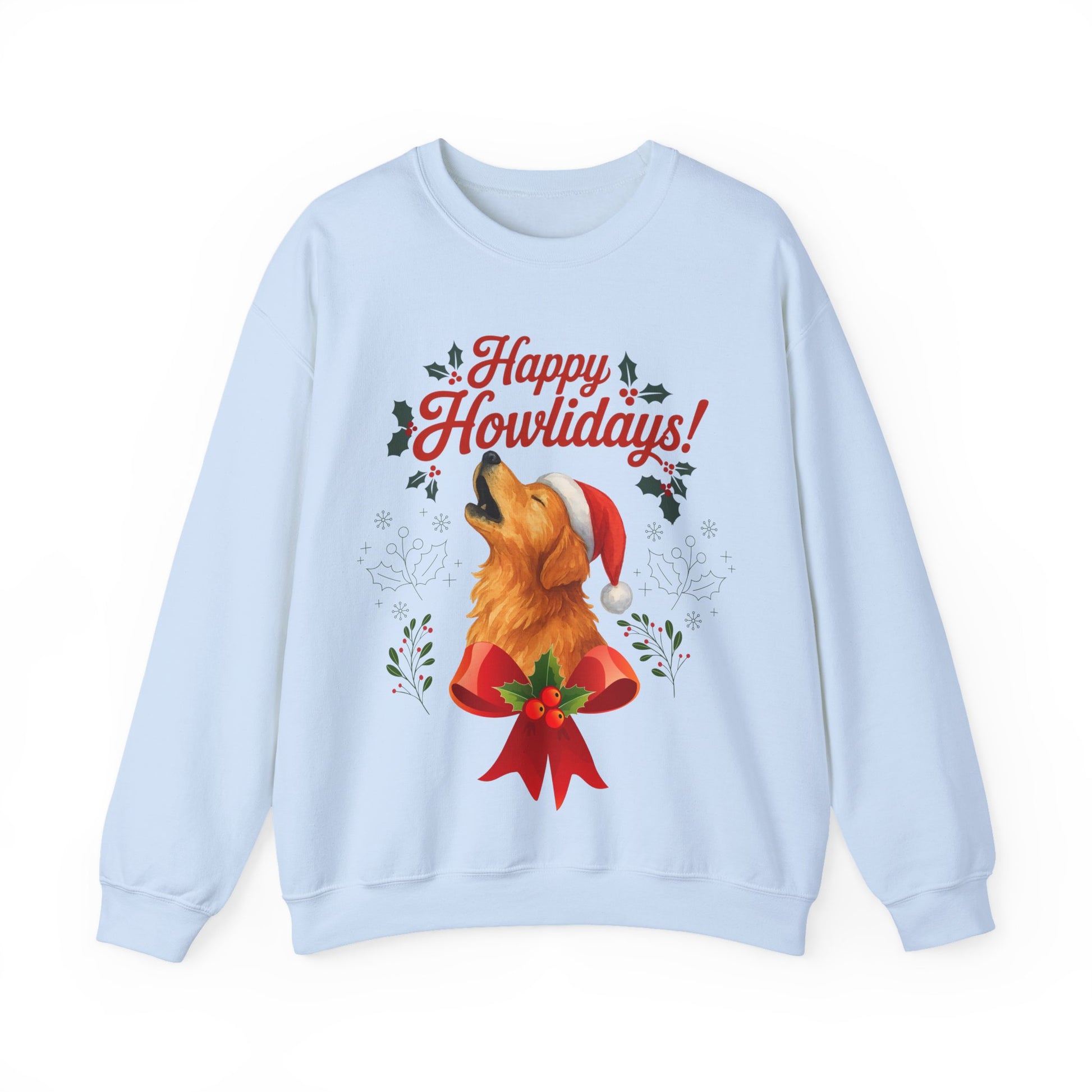 Golden Retriever Happy Howlidays Sweatshirt