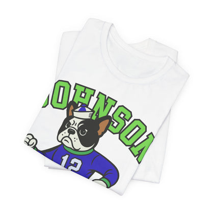 Piebald Frenchie College Mascot TShirt