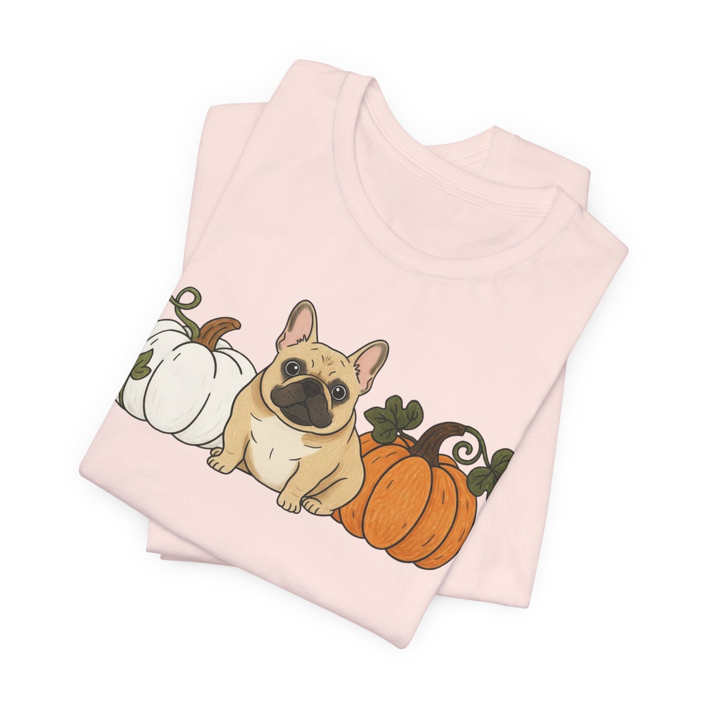 Fawn Frenchie Pupkin Unisex Tshirt