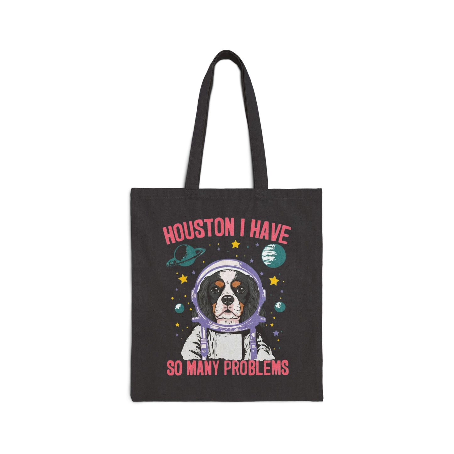 Tricolor Cavalier Houston Space Tote Bag