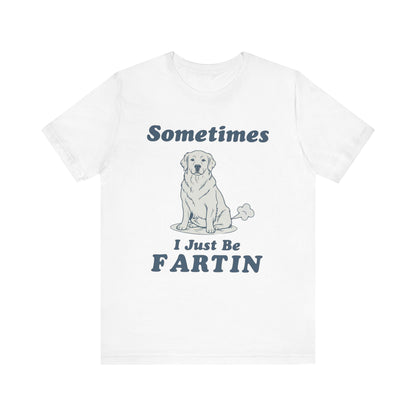 Golden Retriever Fartin TShirt