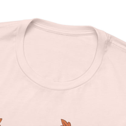 Fawn Frenchie Chasing Leaves TShirt