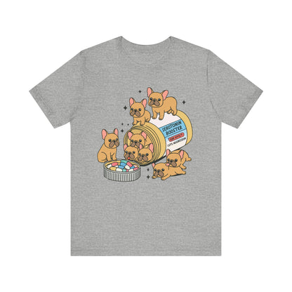 Serotonin Tee Fawn French Bulldog