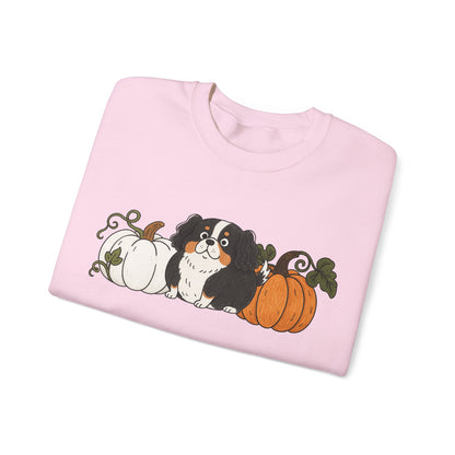 Tricolor Cavalier Pupkin Unisex Sweatshirt