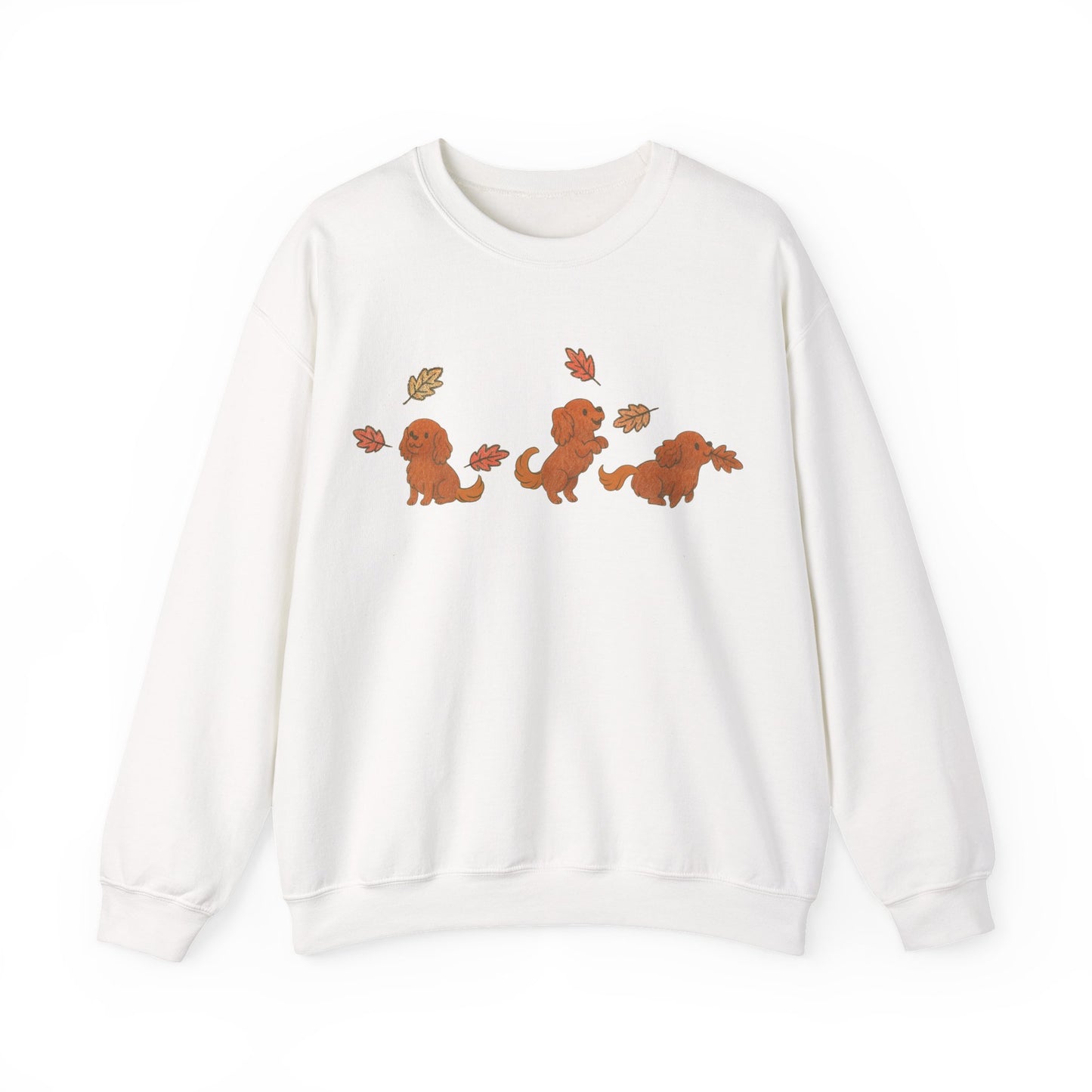 Ruby Cavalier Chasing Leaves Sweatshirt