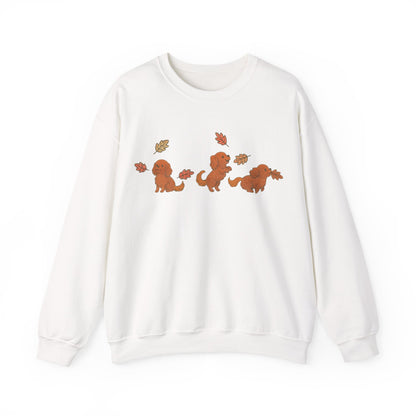 Ruby Cavalier Chasing Leaves Sweatshirt