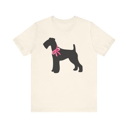 Airedale Terrier Silhouette Tshirt