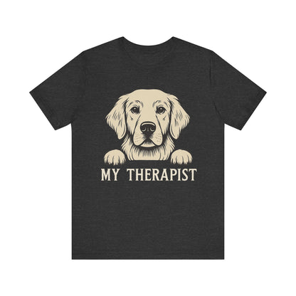 Therapist Golden Retriever Tshirt