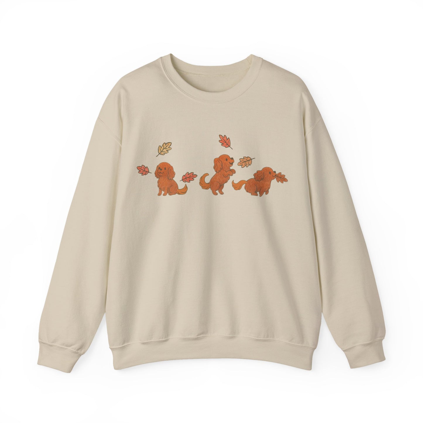 Ruby Cavalier Chasing Leaves Sweatshirt