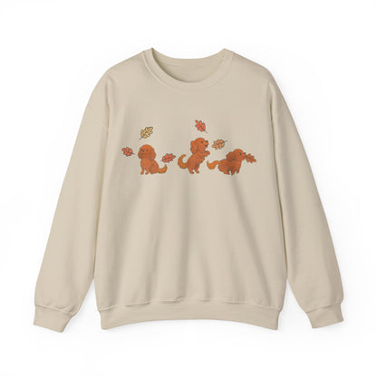 Ruby Cavalier Chasing Leaves Sweatshirt