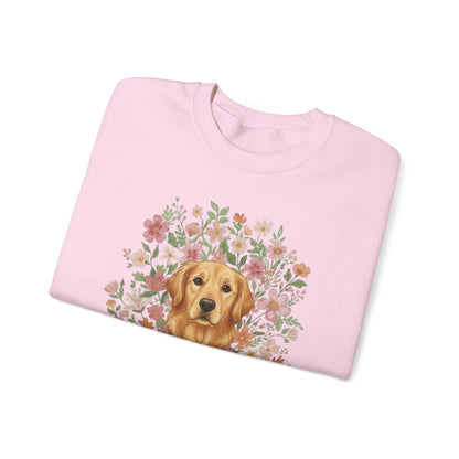 Golden Retriever Bouquet Sweatshirt