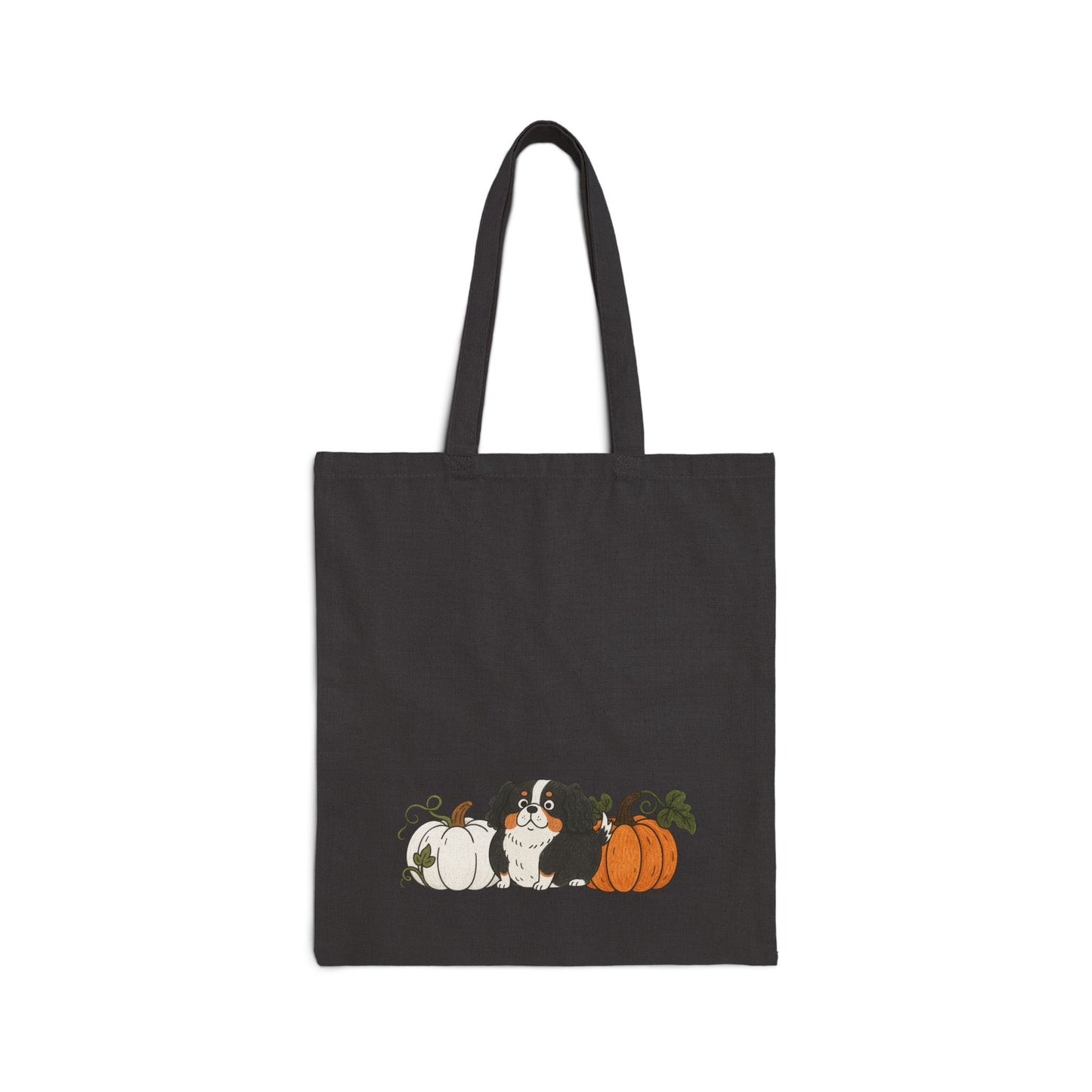 Tricolor Cavalier Pupkin Tote Bag