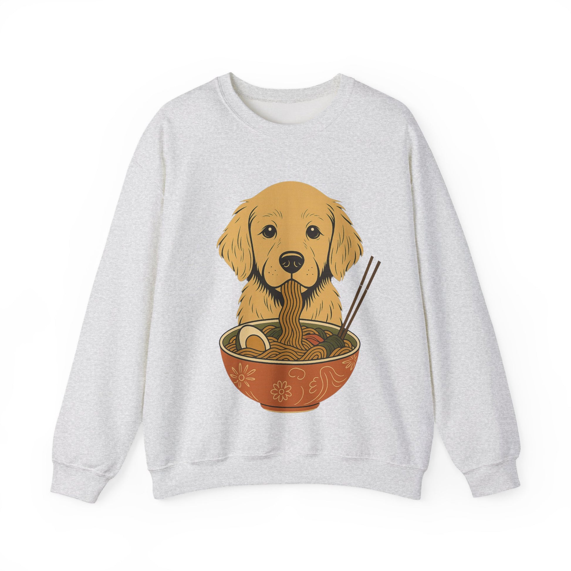 Ramen Golden Retriever Sweatshirt