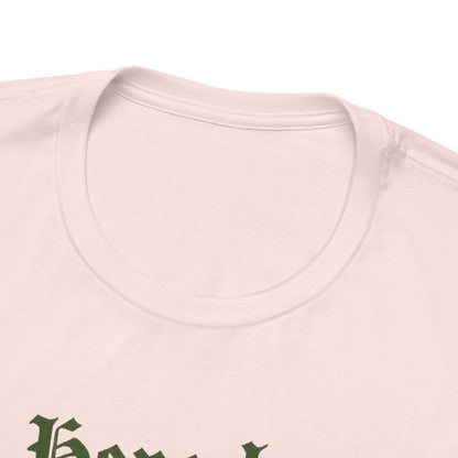 Piebald French Bulldog Here Be Dragons TShirt