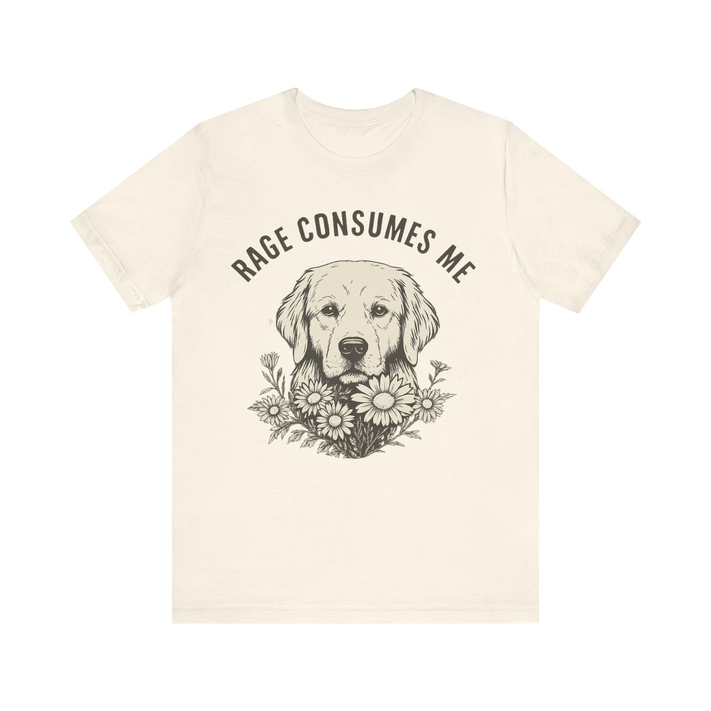 Rage Golden Retriever TShirt