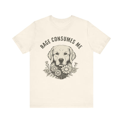 Rage Golden Retriever TShirt