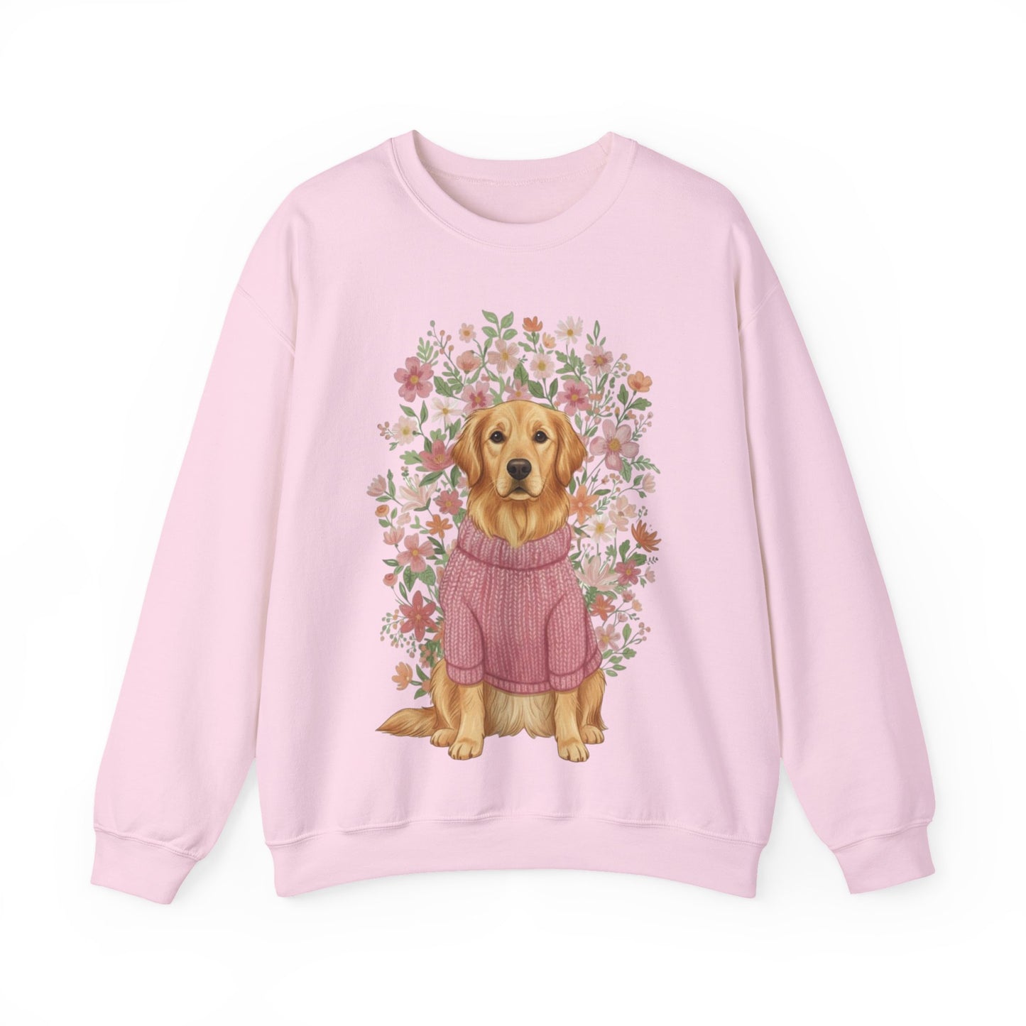 Golden Retriever Bouquet Sweatshirt
