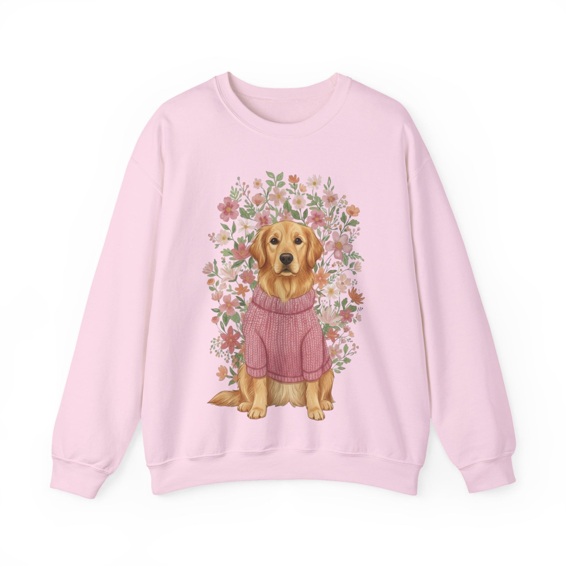 Golden Retriever Bouquet Sweatshirt