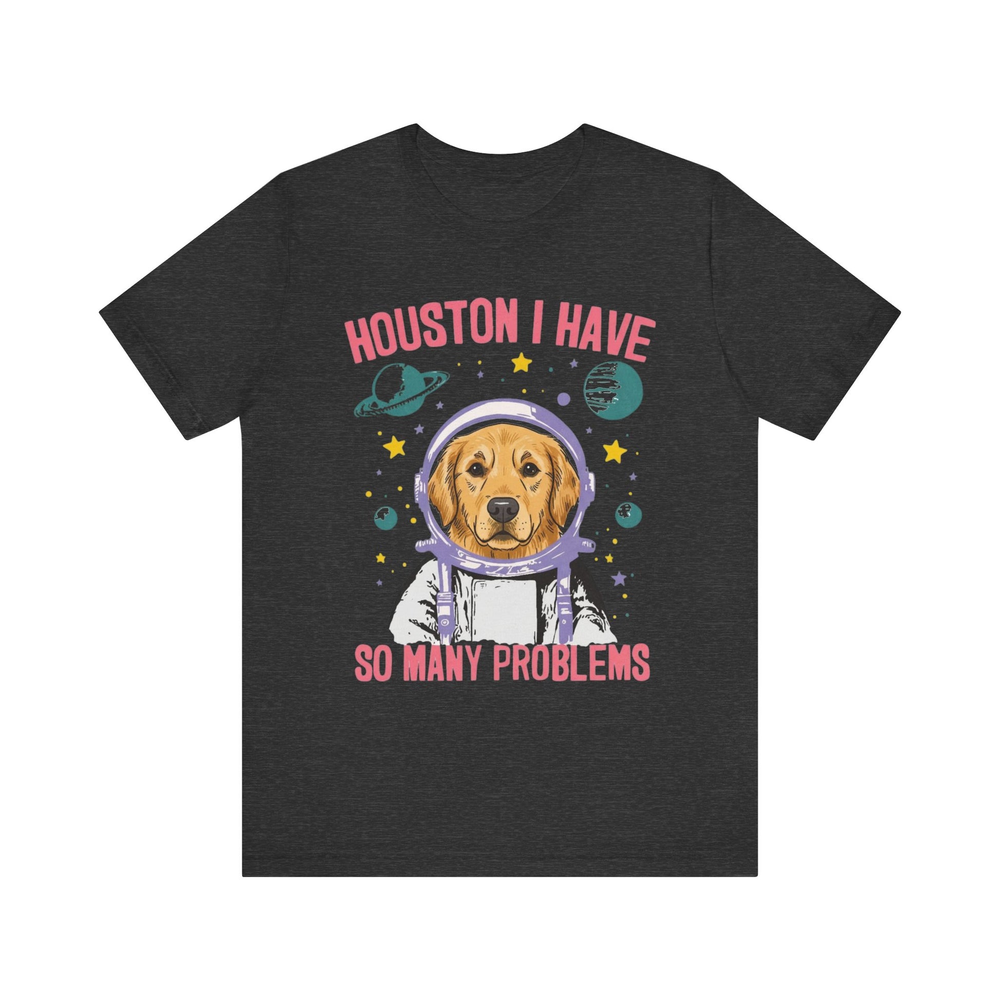 Golden Retriever Houston Space TShirt