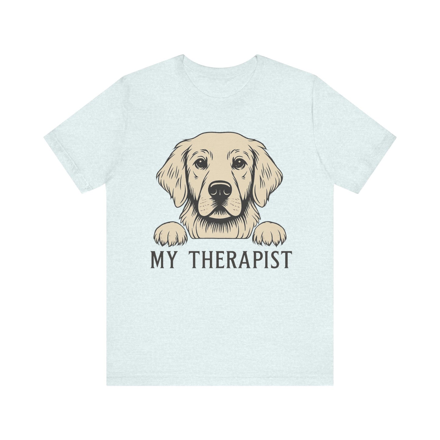 Therapist Golden Retriever Tshirt