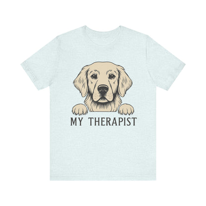 Therapist Golden Retriever Tshirt