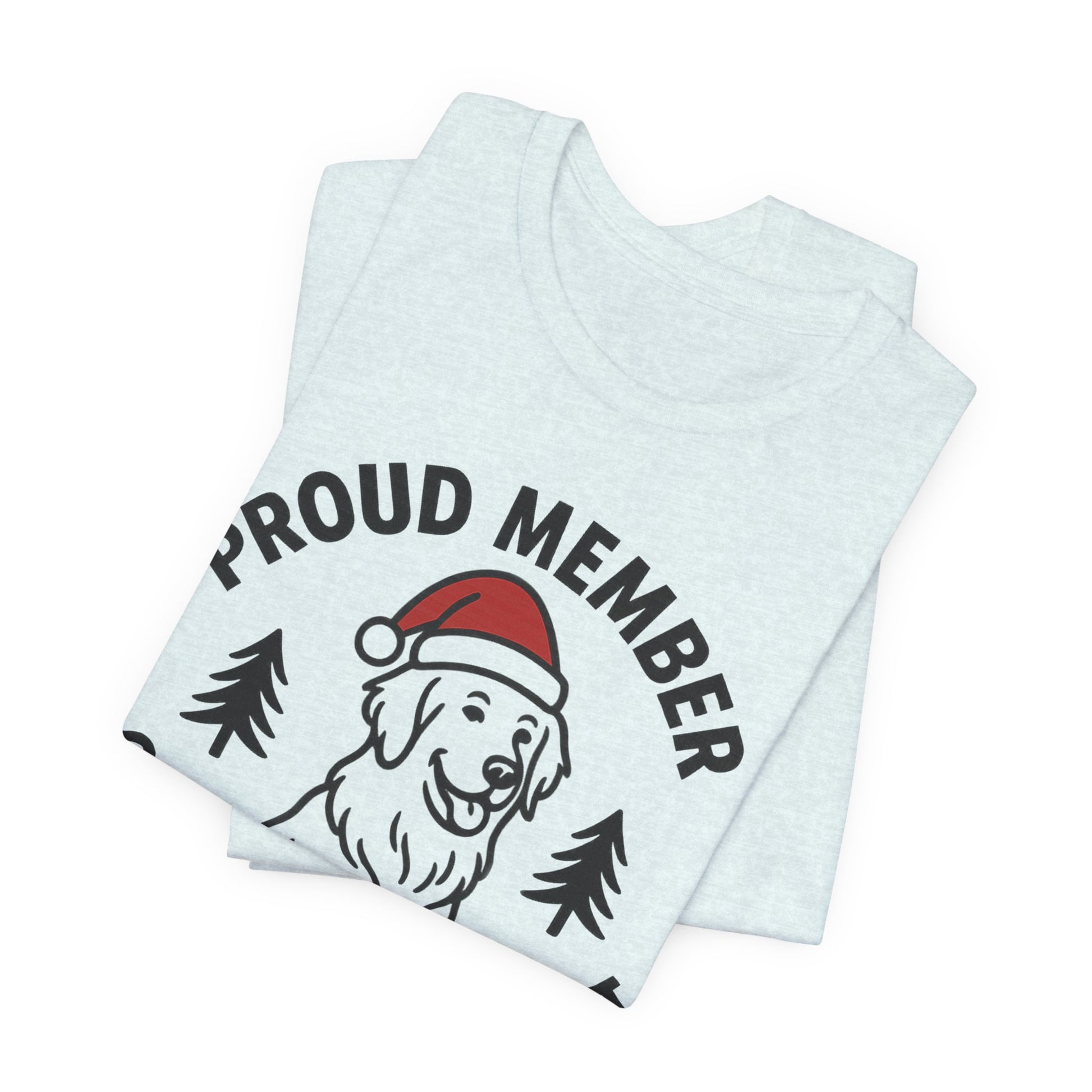 Golden Retriever Naughty List TShirt