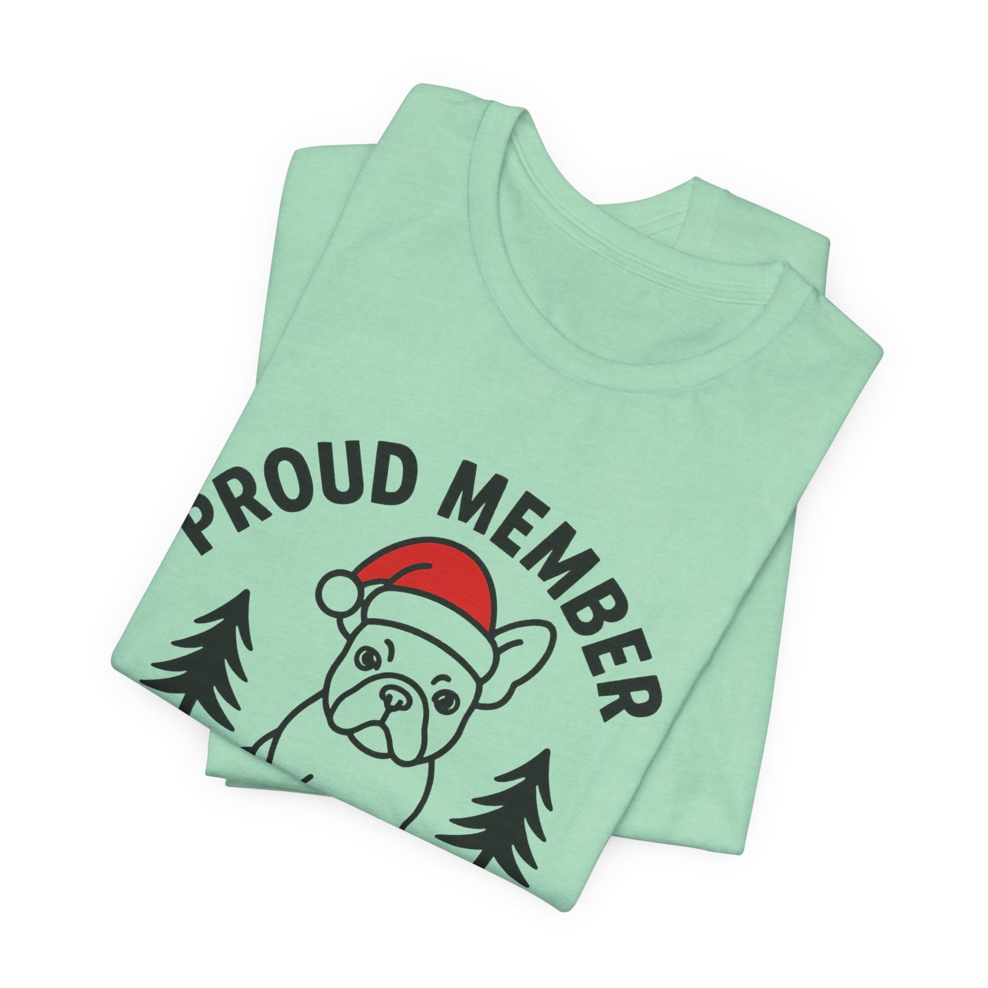 French Bulldog Naughty List TShirt