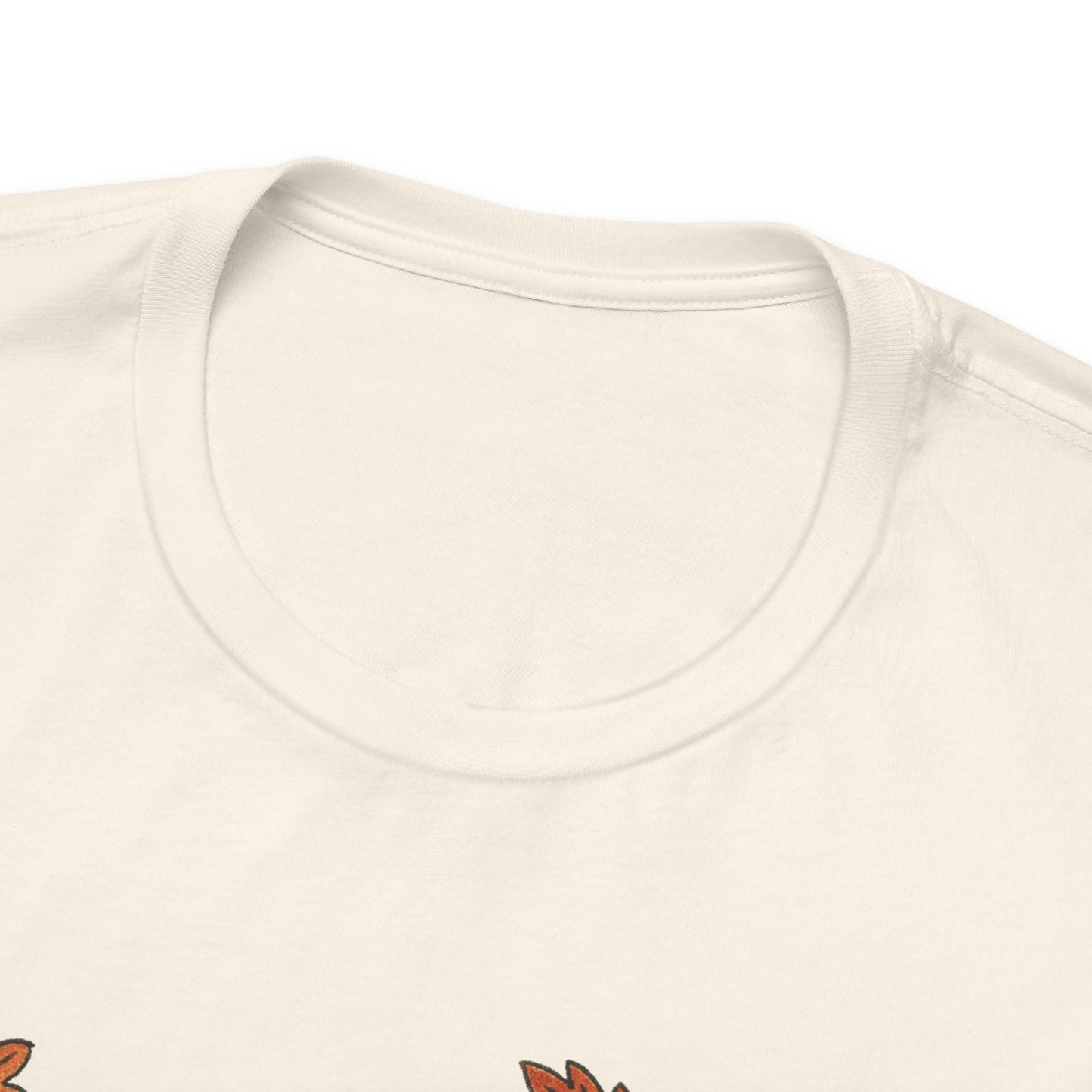 Piebald Frenchie Chasing Leaves TShirt
