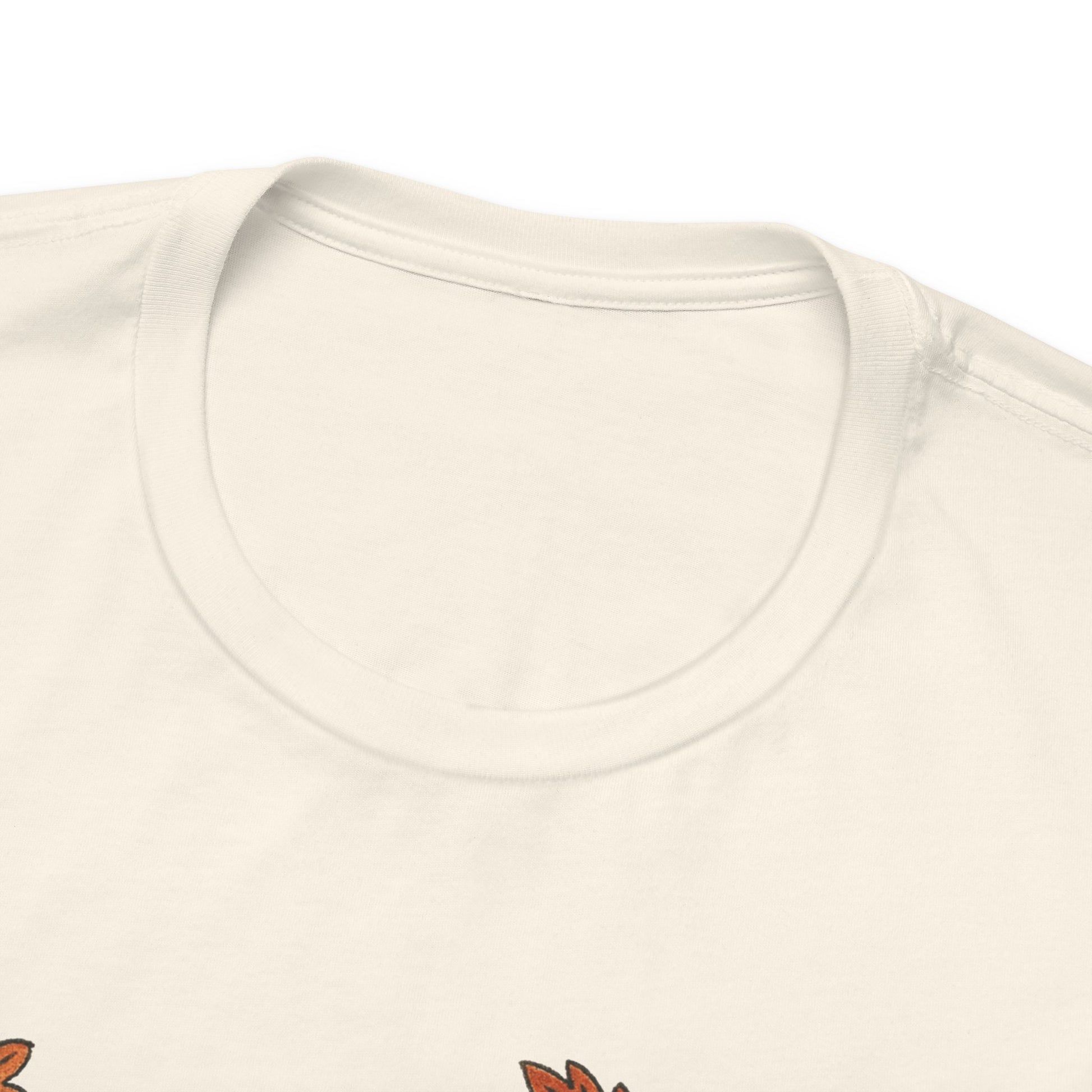 Piebald Frenchie Chasing Leaves TShirt