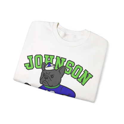 Black Frenchie College Mascot Sweatshirt