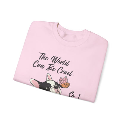 Cruel World Piebald Frenchie Sweatshirt
