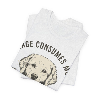 Rage Golden Retriever TShirt