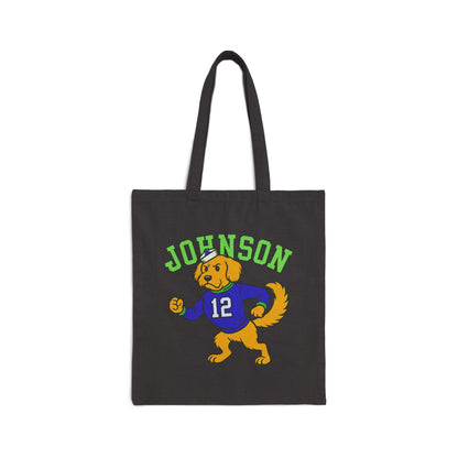 Golden Retriever College Mascot Tote Bag