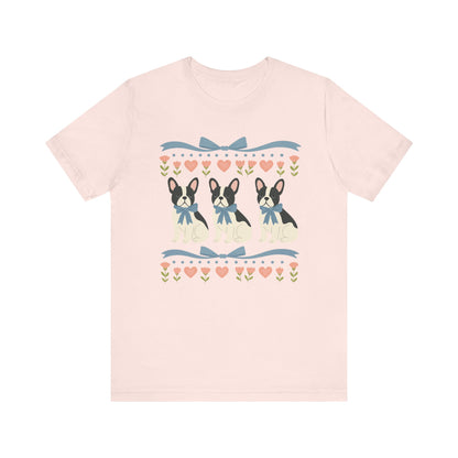 Piebald French Bulldog Grandma TShirt