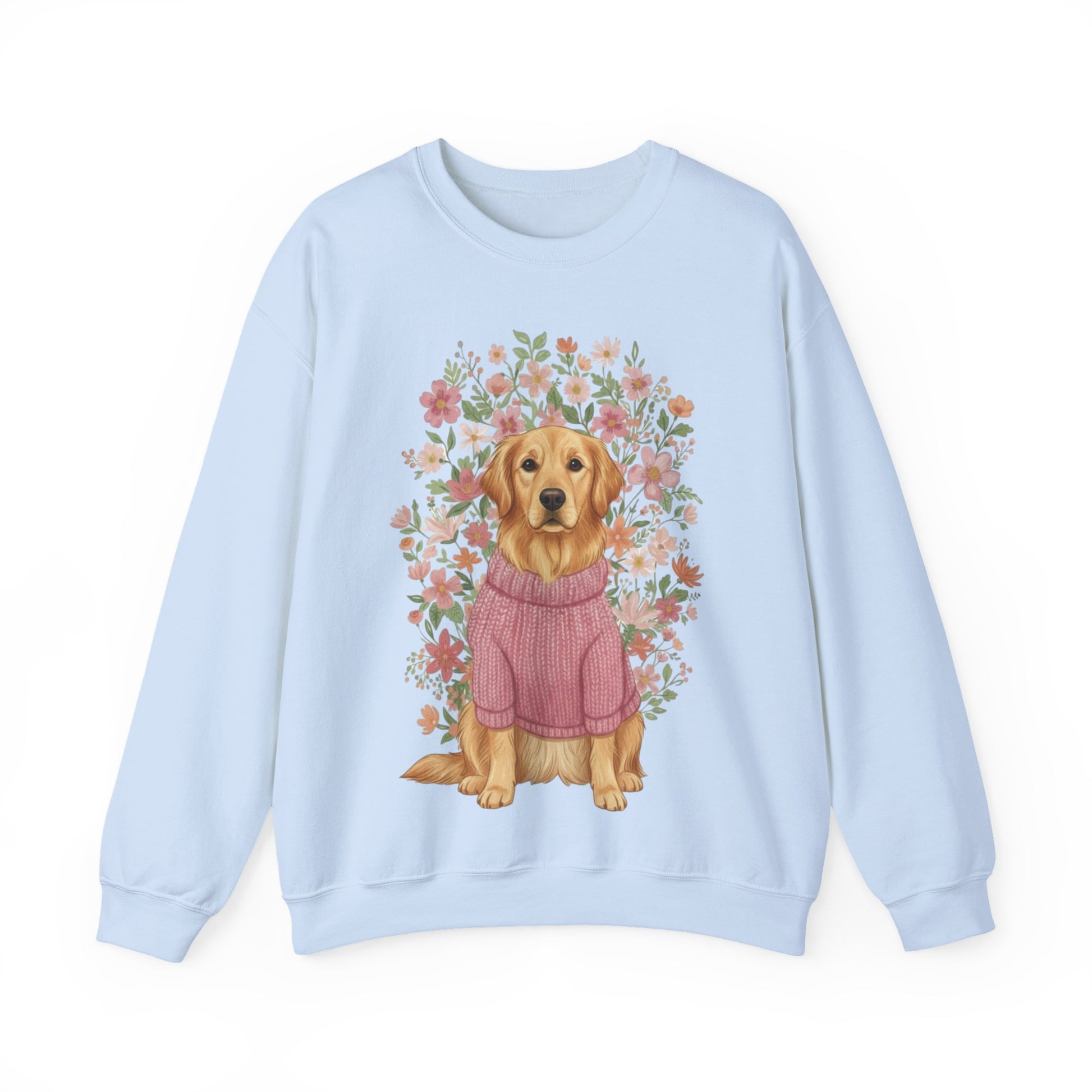 Golden Retriever Bouquet Sweatshirt