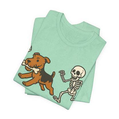 Airedale Terrier Grave Robber TShirt