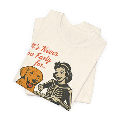 Golden Retriever Early Halloween TShirt