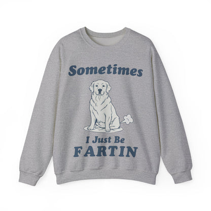 Golden Retriever Fartin Sweatshirt
