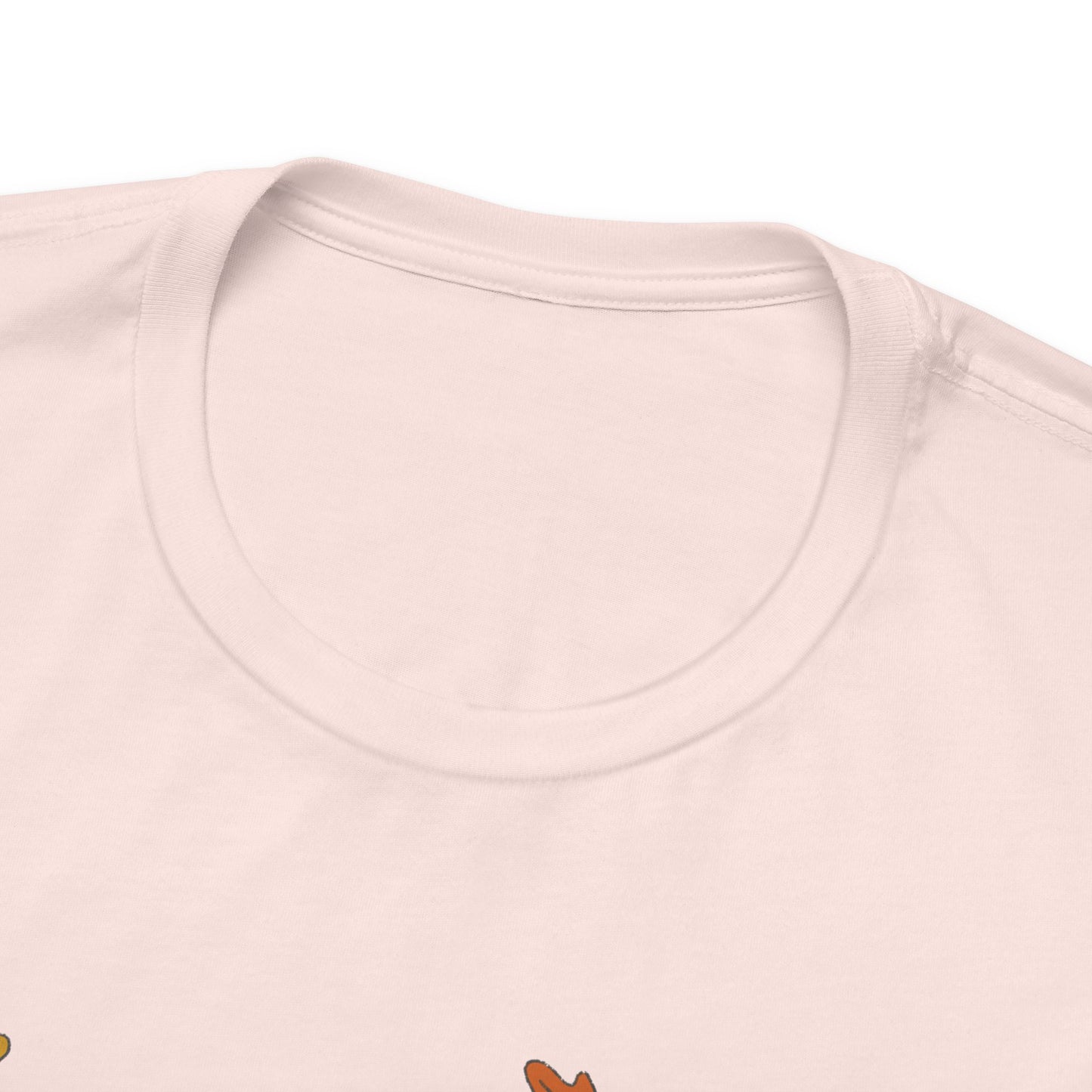 White Frenchie Chasing Leaves TShirt